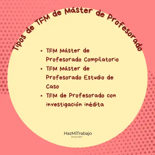 TFM en el Máster de Profesorado